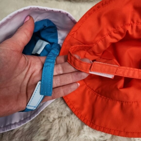 Animal Kingdom by Lucky 7 Crab Dolphin Toddler Bucket Hats x 2 BNWT - Picture 13 of 13